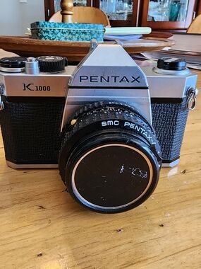 Pentax K1000 35mm Film Camera and Pentax-A 50mm Lens  **READ DESCRIPTION**
